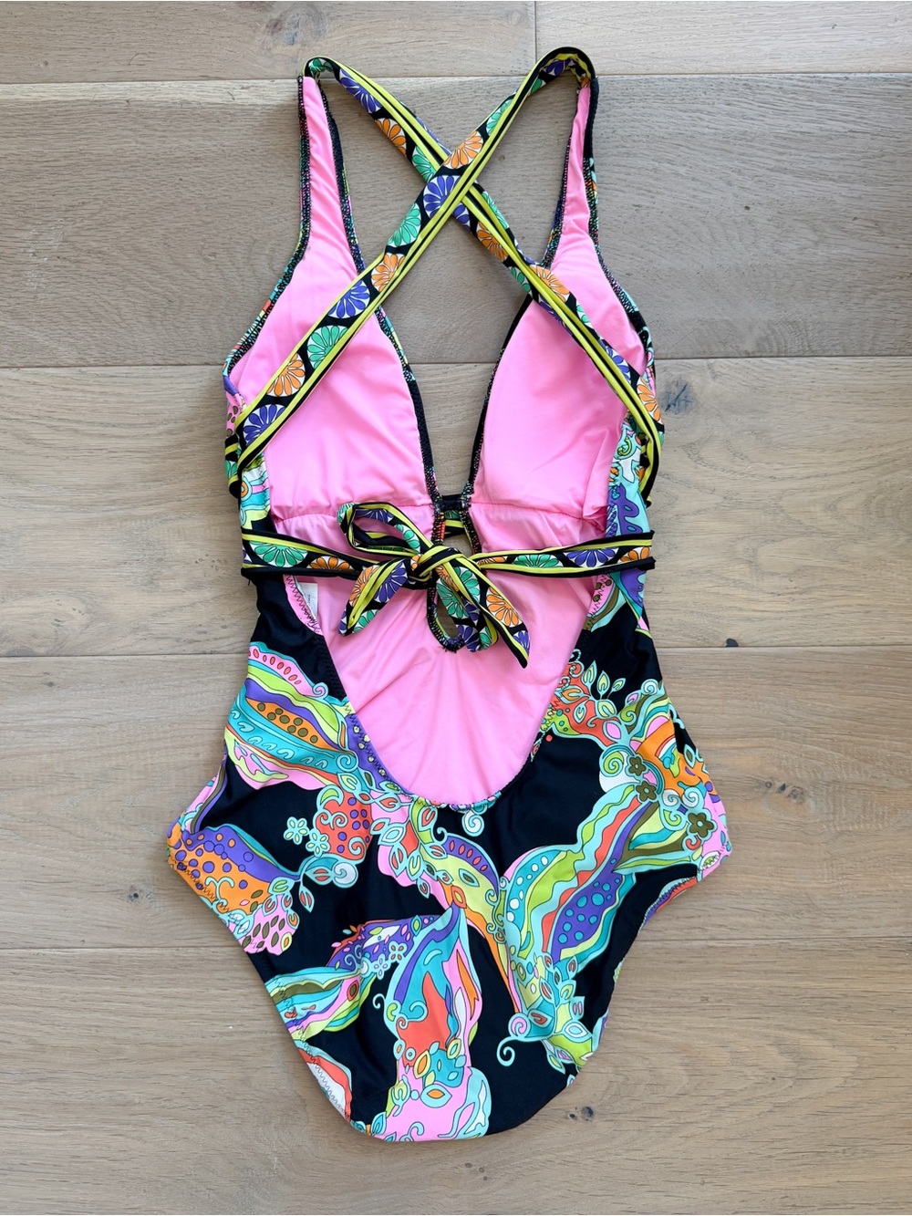 TRINA TURK • Sea Garden One Piece in Black - Picture 8 of 13